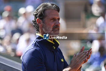 2024-04-12 - Patrick Mouratoglou during the Rolex Monte-Carlo ATP Masters 1000 tennis on April 12, 2024 at Monte Carlo Country Club in Roquebrune Cap Martin, France near Monaco. Photo Victor Joly / DPPI - TENNIS - ROLEX MONTE CARLO MASTERS 2024 - 12/04 - INTERNATIONALS - TENNIS