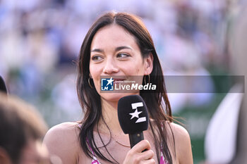 2024-04-12 - Alize Lim during the Rolex Monte-Carlo ATP Masters 1000 tennis on April 12, 2024 at Monte Carlo Country Club in Roquebrune Cap Martin, France near Monaco. Photo Victor Joly / DPPI - TENNIS - ROLEX MONTE CARLO MASTERS 2024 - 12/04 - INTERNATIONALS - TENNIS