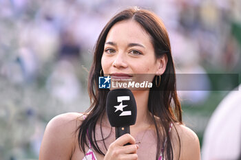 2024-04-12 - Alize Lim during the Rolex Monte-Carlo ATP Masters 1000 tennis on April 12, 2024 at Monte Carlo Country Club in Roquebrune Cap Martin, France near Monaco. Photo Victor Joly / DPPI - TENNIS - ROLEX MONTE CARLO MASTERS 2024 - 12/04 - INTERNATIONALS - TENNIS