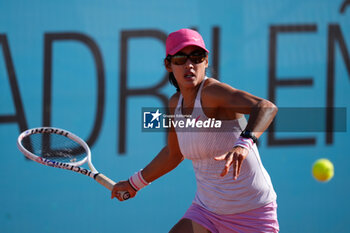 2024-04-22 - Astra Sharma of Australia in action against Katie Volynets of United States during the Mutua Madrid Open 2024, ATP Masters 1000 and WTA 1000, tennis tournament on April 22, 2024 at Caja Magica in Madrid, Spain - TENNIS - MUTUA MADRID OPEN 2024 - INTERNATIONALS - TENNIS
