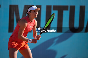 2024-04-22 - Katie Volynets of United States in action against Astra Sharma of Australia during the Mutua Madrid Open 2024, ATP Masters 1000 and WTA 1000, tennis tournament on April 22, 2024 at Caja Magica in Madrid, Spain - TENNIS - MUTUA MADRID OPEN 2024 - INTERNATIONALS - TENNIS