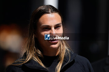 23/04/2024 - Aryna Sabalenka of Belarus during the Mutua Madrid Open 2024, ATP Masters 1000 and WTA 1000, tennis tournament on April 23, 2024 at Caja Magica in Madrid, Spain - TENNIS - MUTUA MADRID OPEN 2024 - INTERNAZIONALI - TENNIS