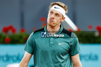 24/04/2024 - Denis Shapovalov of Canada in action against Facundo Diaz Acosta of Argentina during the Mutua Madrid Open 2024, ATP Masters 1000 and WTA 1000, tennis tournament on April 24, 2024 at Caja Magica in Madrid, Spain - TENNIS - MUTUA MADRID OPEN 2024 - INTERNAZIONALI - TENNIS