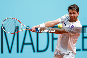 29/04/2024 - Cameron Norrie of Great Britain in action against Casper Ruud of Norway during the Mutua Madrid Open 2024, ATP Masters 1000 and WTA 1000, tennis tournament on April 29, 2024 at Caja Magica in Madrid, Spain - TENNIS - MUTUA MADRID OPEN 2024 - INTERNAZIONALI - TENNIS