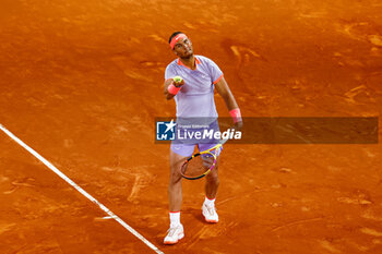 30/04/2024 - Rafael Nadal of Spain in action against Jiri Lehecka of Czech Republic during the Mutua Madrid Open 2024, ATP Masters 1000 and WTA 1000, tennis tournament on April 30, 2024 at Caja Magica in Madrid, Spain - TENNIS - MUTUA MADRID OPEN 2024 - INTERNAZIONALI - TENNIS
