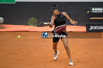 2024-05-08 - Naomi Osaka (JPN) during the first round against Clara Burel (FRA) of the ATP Master 1000 Internazionali BNL D'Italia tournament at Foro Italico on May 8, 2024
Fabrizio Corradetti / LiveMedia - INTERNAZIONALI BNL D'ITALIA - INTERNATIONALS - TENNIS