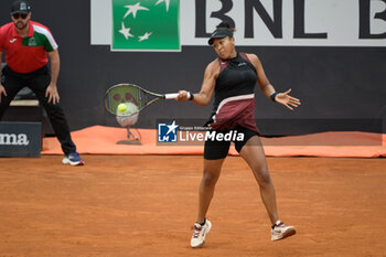08/05/2024 - Naomi Osaka (JPN) during the first round against Clara Burel (FRA) of the ATP Master 1000 Internazionali BNL D'Italia tournament at Foro Italico on May 8, 2024
Fabrizio Corradetti / LiveMedia - INTERNAZIONALI BNL D'ITALIA - INTERNAZIONALI - TENNIS