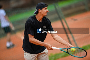 2024-05-14 - Italy, Turin 14/05/2024
Sporting Press Club (Turin).
Challenger 175 Piemonte Open Intesa Sanpaolo Tournament Qualifications

Lorenzo Sonego of Italy during the Challenger 175 Piemonte Open Intesa Sanpaolo Tournament - 2024 PIEMONTE OPEN INTESA SAN PAOLO - INTERNATIONALS - TENNIS