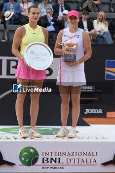 2024-05-18 - Iga Swiatek (POL) during the final against Arena Sabalenka (BLR) of the WTA Master 1000 Internazionali BNL D'Italia tournament at Foro Italico on May 18, 2024
Fabrizio Corradetti / LiveMedia - INTERNAZIONALI BNL D'ITALIA - INTERNATIONALS - TENNIS