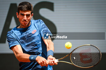 2024-05-20 - Franco AGAMENONE of Italia during first qualifying day of Roland-Garros 2024, ATP and WTA Grand Slam tennis tournament on May 20, 2024 at Roland-Garros stadium in Paris, France - TENNIS - ROLAND GARROS 2024 - PREVIEWS - INTERNATIONALS - TENNIS