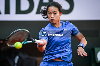 2024-05-20 - Jenny LIM of France during first qualifying day of Roland-Garros 2024, ATP and WTA Grand Slam tennis tournament on May 20, 2024 at Roland-Garros stadium in Paris, France - TENNIS - ROLAND GARROS 2024 - PREVIEWS - INTERNATIONALS - TENNIS