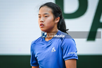 2024-05-20 - Jenny LIM of France during first qualifying day of Roland-Garros 2024, ATP and WTA Grand Slam tennis tournament on May 20, 2024 at Roland-Garros stadium in Paris, France - TENNIS - ROLAND GARROS 2024 - PREVIEWS - INTERNATIONALS - TENNIS