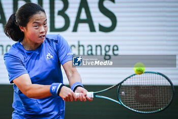 2024-05-20 - Jenny LIM of France during first qualifying day of Roland-Garros 2024, ATP and WTA Grand Slam tennis tournament on May 20, 2024 at Roland-Garros stadium in Paris, France - TENNIS - ROLAND GARROS 2024 - PREVIEWS - INTERNATIONALS - TENNIS