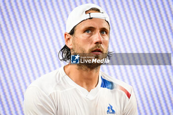 2024-05-20 - Lucas POUILLE of France during first qualifying day of Roland-Garros 2024, ATP and WTA Grand Slam tennis tournament on May 20, 2024 at Roland-Garros stadium in Paris, France - TENNIS - ROLAND GARROS 2024 - PREVIEWS - INTERNATIONALS - TENNIS