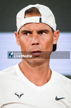 2024-05-20 - Rafael NADAL of Spain during a training session of Roland-Garros 2024, ATP and WTA Grand Slam tennis tournament on May 20, 2024 at Roland-Garros stadium in Paris, France - TENNIS - ROLAND GARROS 2024 - PREVIEWS - INTERNATIONALS - TENNIS