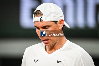 2024-05-20 - Rafael NADAL of Spain during a training session of Roland-Garros 2024, ATP and WTA Grand Slam tennis tournament on May 20, 2024 at Roland-Garros stadium in Paris, France - TENNIS - ROLAND GARROS 2024 - PREVIEWS - INTERNATIONALS - TENNIS