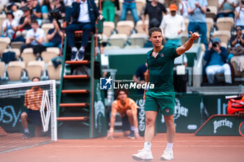 2024-05-21 - Diego SCHWARTZMAN (ARG) during the Roland-Garros 2024, ATP and WTA Grand Slam tennis tournament on May 21, 2024 at Roland-Garros stadium in Paris, France - TENNIS - ROLAND GARROS 2024 - PREVIEW - INTERNATIONALS - TENNIS