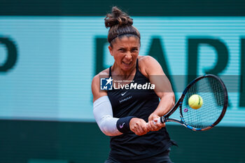 2024-05-21 - Sara ERRANI (ITA) during the Roland-Garros 2024, ATP and WTA Grand Slam tennis tournament on May 21, 2024 at Roland-Garros stadium in Paris, France - TENNIS - ROLAND GARROS 2024 - PREVIEW - INTERNATIONALS - TENNIS