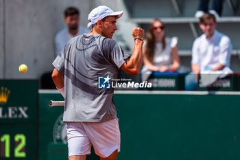 2024-05-21 - Theo PAPAMALAMIS (FRA) during the Roland-Garros 2024, ATP and WTA Grand Slam tennis tournament on May 21, 2024 at Roland-Garros stadium in Paris, France - TENNIS - ROLAND GARROS 2024 - PREVIEW - INTERNATIONALS - TENNIS