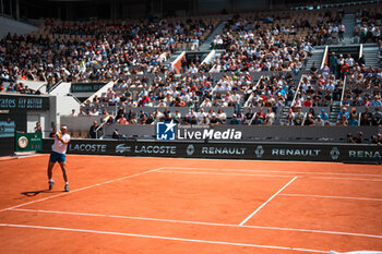 2024-05-21 - Rafael NADAL (ESP) during the Roland-Garros 2024, ATP and WTA Grand Slam tennis tournament on May 21, 2024 at Roland-Garros stadium in Paris, France - TENNIS - ROLAND GARROS 2024 - PREVIEW - INTERNATIONALS - TENNIS