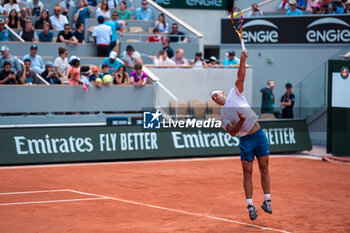 2024-05-21 - Rafael NADAL (ESP) during the Roland-Garros 2024, ATP and WTA Grand Slam tennis tournament on May 21, 2024 at Roland-Garros stadium in Paris, France - TENNIS - ROLAND GARROS 2024 - PREVIEW - INTERNATIONALS - TENNIS