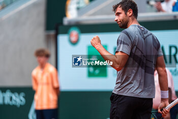 2024-05-21 - Quentin HALYS (FRA) during the Roland-Garros 2024, ATP and WTA Grand Slam tennis tournament on May 21, 2024 at Roland-Garros stadium in Paris, France - TENNIS - ROLAND GARROS 2024 - PREVIEW - INTERNATIONALS - TENNIS