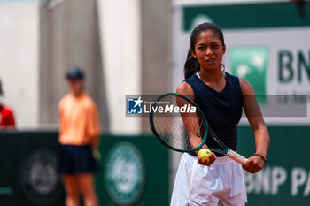 2024-05-21 - Tiantsoa RAKOTOMANGA RAJAONAH (FRA) during the Roland-Garros 2024, ATP and WTA Grand Slam tennis tournament on May 21, 2024 at Roland-Garros stadium in Paris, France - TENNIS - ROLAND GARROS 2024 - PREVIEW - INTERNATIONALS - TENNIS