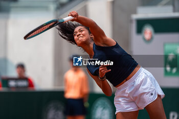 2024-05-21 - Tiantsoa RAKOTOMANGA RAJAONAH (FRA) during the Roland-Garros 2024, ATP and WTA Grand Slam tennis tournament on May 21, 2024 at Roland-Garros stadium in Paris, France - TENNIS - ROLAND GARROS 2024 - PREVIEW - INTERNATIONALS - TENNIS