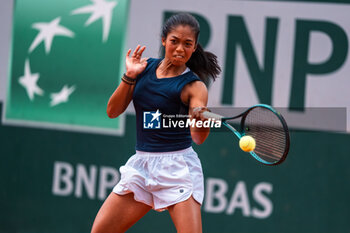 2024-05-21 - Tiantsoa RAKOTOMANGA RAJAONAH (FRA) during the Roland-Garros 2024, ATP and WTA Grand Slam tennis tournament on May 21, 2024 at Roland-Garros stadium in Paris, France - TENNIS - ROLAND GARROS 2024 - PREVIEW - INTERNATIONALS - TENNIS