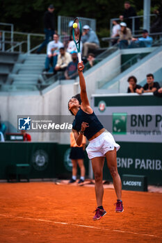 2024-05-21 - Tiantsoa RAKOTOMANGA RAJAONAH (FRA) during the Roland-Garros 2024, ATP and WTA Grand Slam tennis tournament on May 21, 2024 at Roland-Garros stadium in Paris, France - TENNIS - ROLAND GARROS 2024 - PREVIEW - INTERNATIONALS - TENNIS