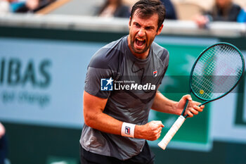 2024-05-21 - Quentin HALYS (FRA) during the Roland-Garros 2024, ATP and WTA Grand Slam tennis tournament on May 22, 2024 at Roland-Garros stadium in Paris, France - TENNIS - ROLAND GARROS 2024 - PREVIEW - INTERNATIONALS - TENNIS