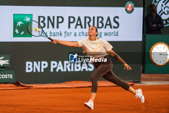 2024-05-21 - Aryna SABALENKA during the Roland-Garros 2024, ATP and WTA Grand Slam tennis tournament on May 22, 2024 at Roland-Garros stadium in Paris, France - TENNIS - ROLAND GARROS 2024 - PREVIEW - INTERNATIONALS - TENNIS