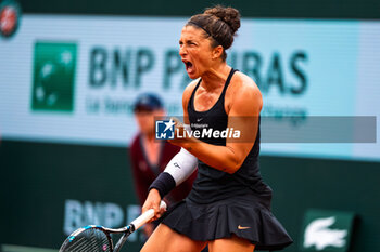 2024-05-21 - Sara ERRANI (ITA) during the Roland-Garros 2024, ATP and WTA Grand Slam tennis tournament on May 22, 2024 at Roland-Garros stadium in Paris, France - TENNIS - ROLAND GARROS 2024 - PREVIEW - INTERNATIONALS - TENNIS