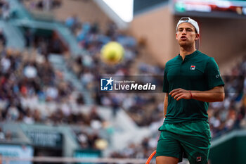 2024-05-21 - Diego SCHWARTZMAN (ARG) during the Roland-Garros 2024, ATP and WTA Grand Slam tennis tournament on May 22, 2024 at Roland-Garros stadium in Paris, France - TENNIS - ROLAND GARROS 2024 - PREVIEW - INTERNATIONALS - TENNIS