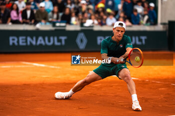 2024-05-21 - Diego SCHWARTZMAN (ARG) during the Roland-Garros 2024, ATP and WTA Grand Slam tennis tournament on May 22, 2024 at Roland-Garros stadium in Paris, France - TENNIS - ROLAND GARROS 2024 - PREVIEW - INTERNATIONALS - TENNIS