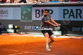 2024-05-21 - Quentin HALYS (FRA) during the Roland-Garros 2024, ATP and WTA Grand Slam tennis tournament on May 22, 2024 at Roland-Garros stadium in Paris, France - TENNIS - ROLAND GARROS 2024 - PREVIEW - INTERNATIONALS - TENNIS