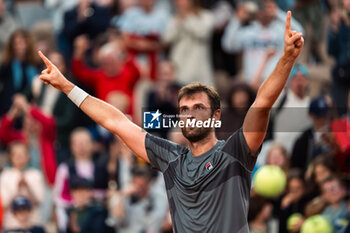 2024-05-21 - Quentin HALYS (FRA) during the Roland-Garros 2024, ATP and WTA Grand Slam tennis tournament on May 22, 2024 at Roland-Garros stadium in Paris, France - TENNIS - ROLAND GARROS 2024 - PREVIEW - INTERNATIONALS - TENNIS