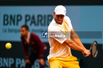 2024-05-21 - Filip MISOLIC (AUT) during the Roland-Garros 2024, ATP and WTA Grand Slam tennis tournament on May 22, 2024 at Roland-Garros stadium in Paris, France - TENNIS - ROLAND GARROS 2024 - PREVIEW - INTERNATIONALS - TENNIS