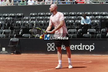 2024-05-22 - Adrian MANNARINO (FRA) during the Open Parc Auvergne-Rhone-Alpes Lyon 2024, ATP 250 Tennis tournament on May 22, 2024 at Parc de la Tete d'Or in Lyon, France - TENNIS - OPEN PARC LYON 2024 - INTERNATIONALS - TENNIS