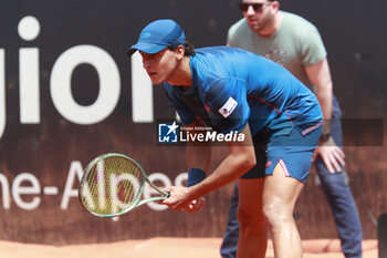 2024-05-22 - Luciano DARDERI (ITA) during the Open Parc Auvergne-Rhone-Alpes Lyon 2024, ATP 250 Tennis tournament on May 22, 2024 at Parc de la Tete d'Or in Lyon, France - TENNIS - OPEN PARC LYON 2024 - INTERNATIONALS - TENNIS