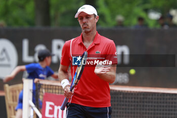 2024-05-22 - Edouard ROGER-VASSELIN (FRA) during the Open Parc Auvergne-Rhone-Alpes Lyon 2024, ATP 250 Tennis tournament on May 22, 2024 at Parc de la Tete d'Or in Lyon, France - TENNIS - OPEN PARC LYON 2024 - INTERNATIONALS - TENNIS