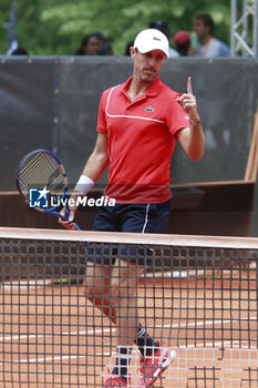 2024-05-22 - Edouard ROGER-VASSELIN (FRA) during the Open Parc Auvergne-Rhone-Alpes Lyon 2024, ATP 250 Tennis tournament on May 22, 2024 at Parc de la Tete d'Or in Lyon, France - TENNIS - OPEN PARC LYON 2024 - INTERNATIONALS - TENNIS