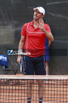 2024-05-22 - Edouard ROGER-VASSELIN (FRA) during the Open Parc Auvergne-Rhone-Alpes Lyon 2024, ATP 250 Tennis tournament on May 22, 2024 at Parc de la Tete d'Or in Lyon, France - TENNIS - OPEN PARC LYON 2024 - INTERNATIONALS - TENNIS