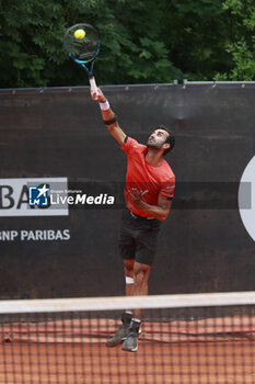 2024-05-22 - Yuki BHAMBRI (IND) during the Open Parc Auvergne-Rhone-Alpes Lyon 2024, ATP 250 Tennis tournament on May 22, 2024 at Parc de la Tete d'Or in Lyon, France - TENNIS - OPEN PARC LYON 2024 - INTERNATIONALS - TENNIS