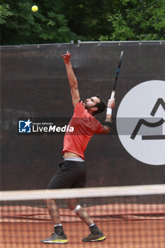 2024-05-22 - Yuki BHAMBRI (IND) during the Open Parc Auvergne-Rhone-Alpes Lyon 2024, ATP 250 Tennis tournament on May 22, 2024 at Parc de la Tete d'Or in Lyon, France - TENNIS - OPEN PARC LYON 2024 - INTERNATIONALS - TENNIS