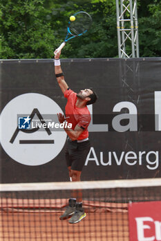 2024-05-22 - Yuki BHAMBRI (IND) during the Open Parc Auvergne-Rhone-Alpes Lyon 2024, ATP 250 Tennis tournament on May 22, 2024 at Parc de la Tete d'Or in Lyon, France - TENNIS - OPEN PARC LYON 2024 - INTERNATIONALS - TENNIS