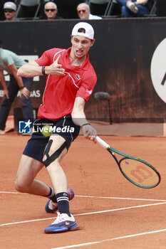 2024-05-22 - Ugo HUMBERT (FRA) during the Open Parc Auvergne-Rhone-Alpes Lyon 2024, ATP 250 Tennis tournament on May 22, 2024 at Parc de la Tete d'Or in Lyon, France - TENNIS - OPEN PARC LYON 2024 - INTERNATIONALS - TENNIS