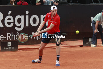 2024-05-22 - Ugo HUMBERT (FRA) during the Open Parc Auvergne-Rhone-Alpes Lyon 2024, ATP 250 Tennis tournament on May 22, 2024 at Parc de la Tete d'Or in Lyon, France - TENNIS - OPEN PARC LYON 2024 - INTERNATIONALS - TENNIS