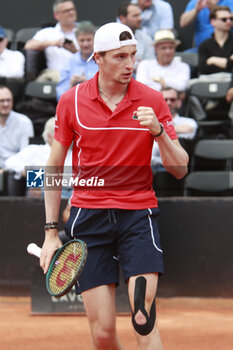 2024-05-22 - Ugo HUMBERT (FRA) during the Open Parc Auvergne-Rhone-Alpes Lyon 2024, ATP 250 Tennis tournament on May 22, 2024 at Parc de la Tete d'Or in Lyon, France - TENNIS - OPEN PARC LYON 2024 - INTERNATIONALS - TENNIS