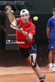 2024-05-22 - Ugo HUMBERT (FRA) during the Open Parc Auvergne-Rhone-Alpes Lyon 2024, ATP 250 Tennis tournament on May 22, 2024 at Parc de la Tete d'Or in Lyon, France - TENNIS - OPEN PARC LYON 2024 - INTERNATIONALS - TENNIS